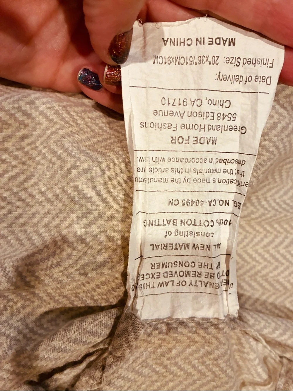 Cottagecore farm core granny core Patchwork king Quilt Brown Cream pillow shams